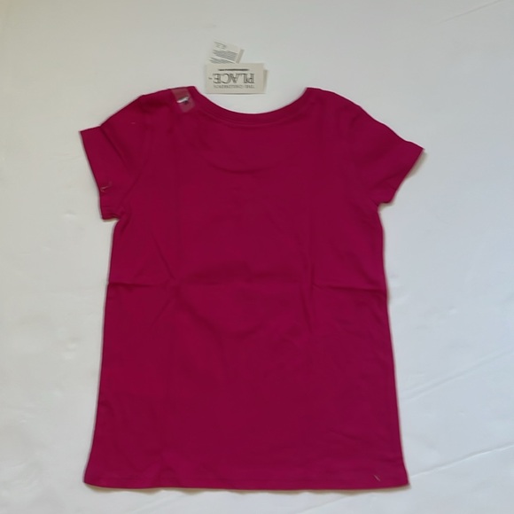 The Children Place tee with a sparkling horse design, pink, size 4T - Picture 7 of 17